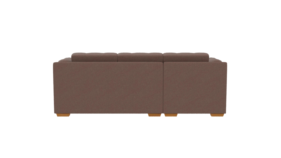 Contemporary Fabric Sectional Sofa 3D Model - Professional 3D Model Render 5