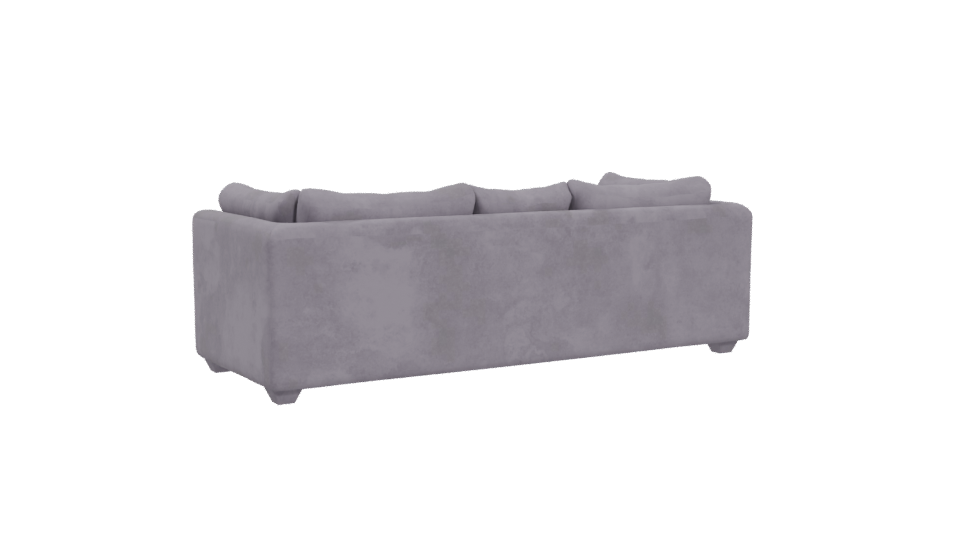 Contemporary Sofa 3D Model - Professional 3D Model Render 4