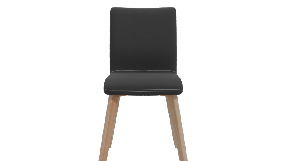 Stylish Modern Dining Chair 3D - Professional 3D Model Render 11