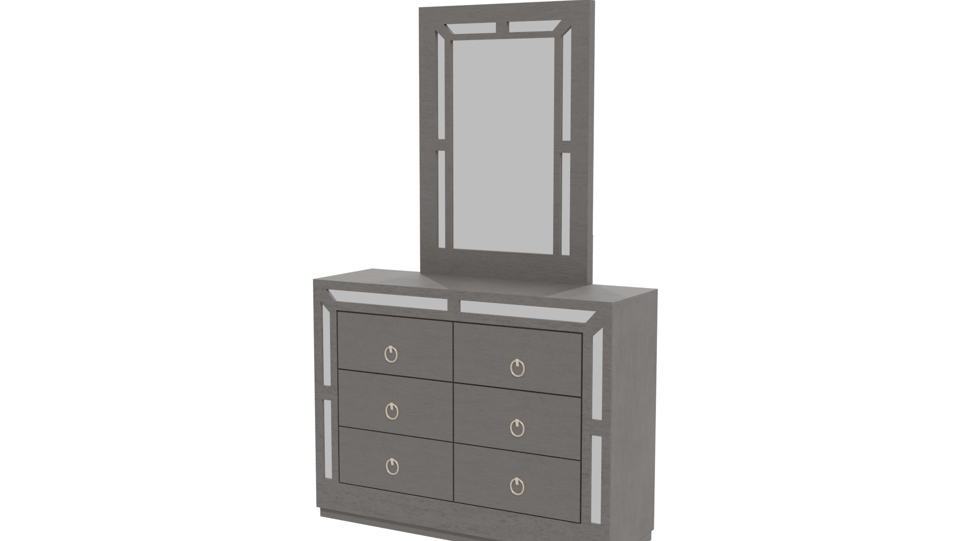 Contemporary Vanity Table 3D Model - Professional 3D Model Render 12