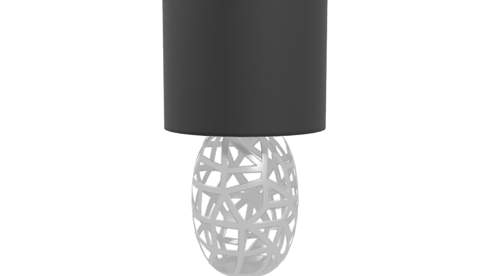 Elegant Black Table Lamp 3D - Professional 3D Model Render 4