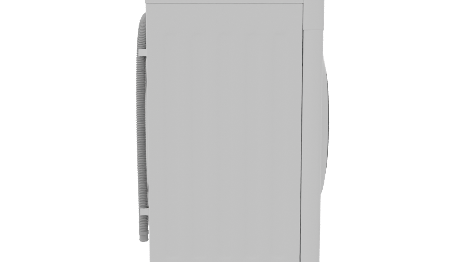 Modern Washing Machine 3D Model - Professional 3D Model Render 8