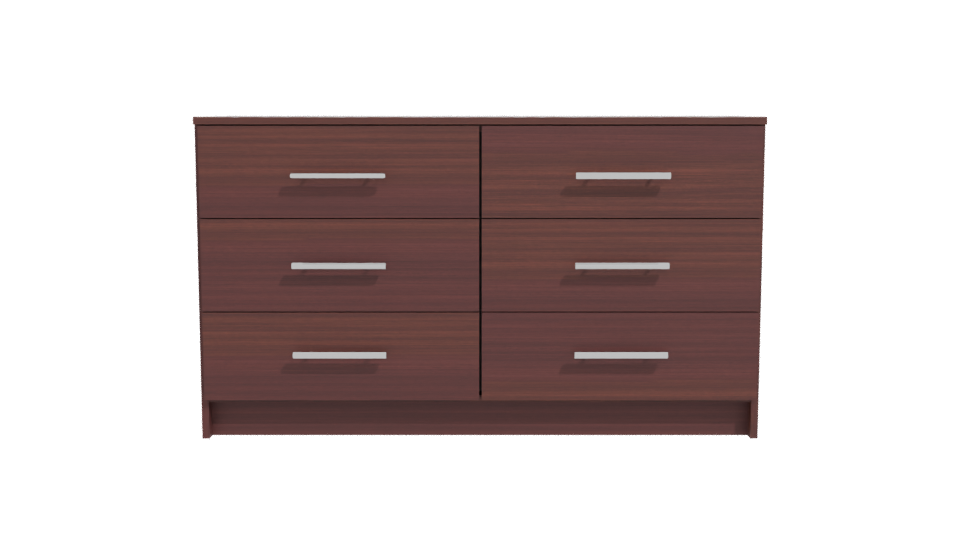 Altair Wenge Modern Dresser 3D - Professional 3D Model Render 11