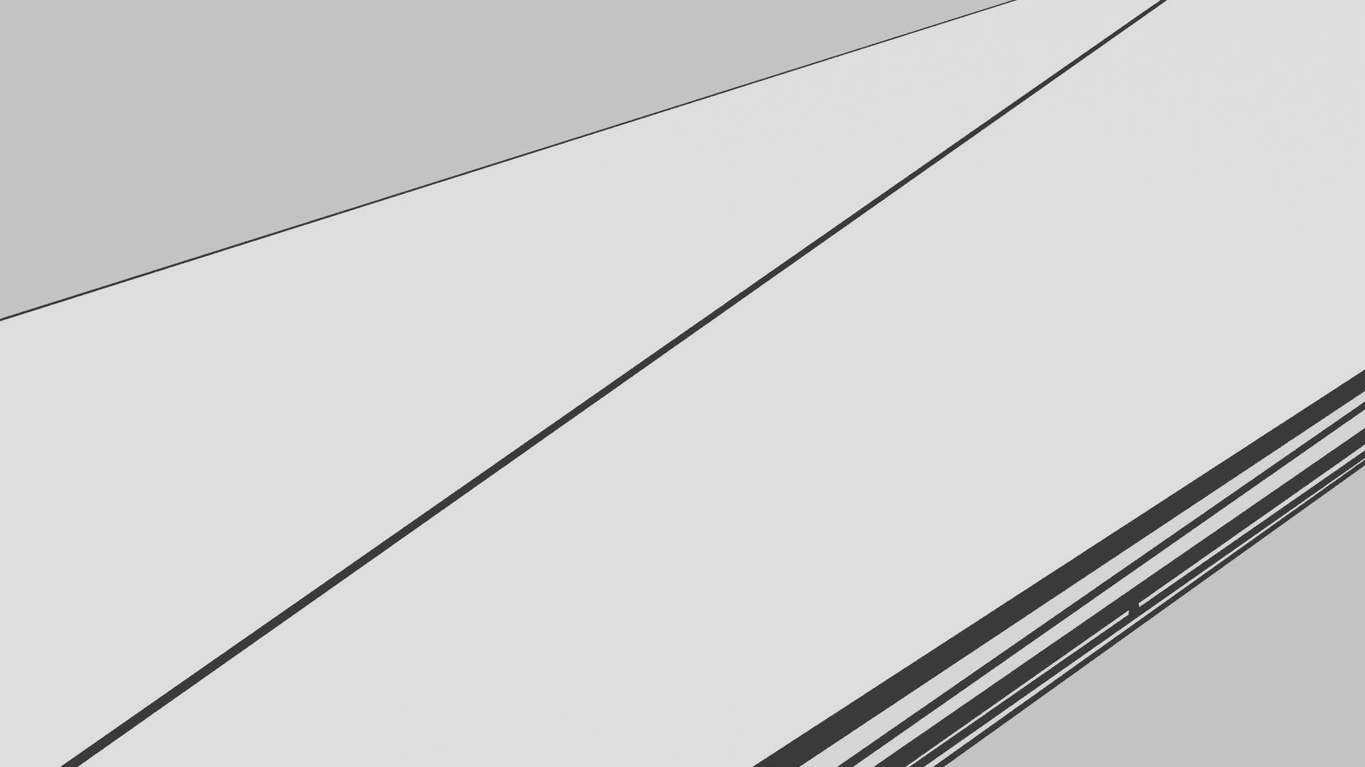 Minimalist Flat Shelf 3D Model - Professional 3D Model Render 8