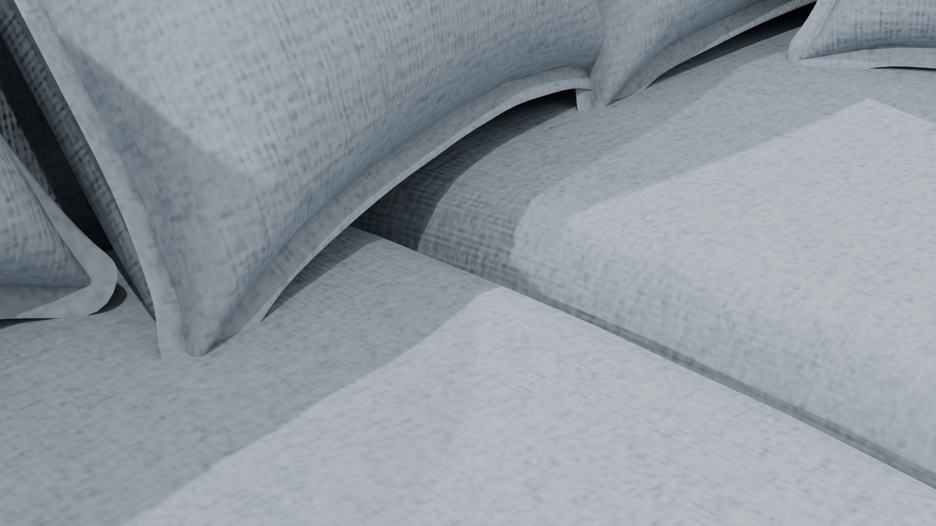 Stylish Modern Sofa 3D Model - Professional 3D Model Render 6