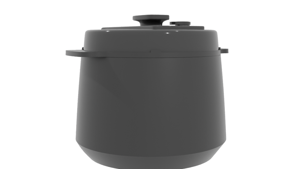 Versatile Electric Multi-Cooker 3D Model - Professional 3D Model Render 4