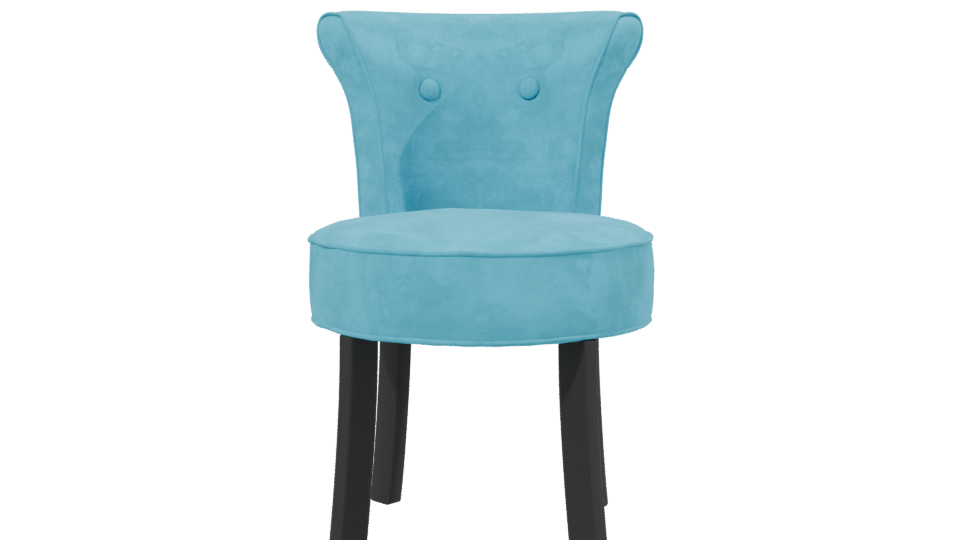 Stylish Modern Accent Chair 3D - Professional 3D Model Render 2