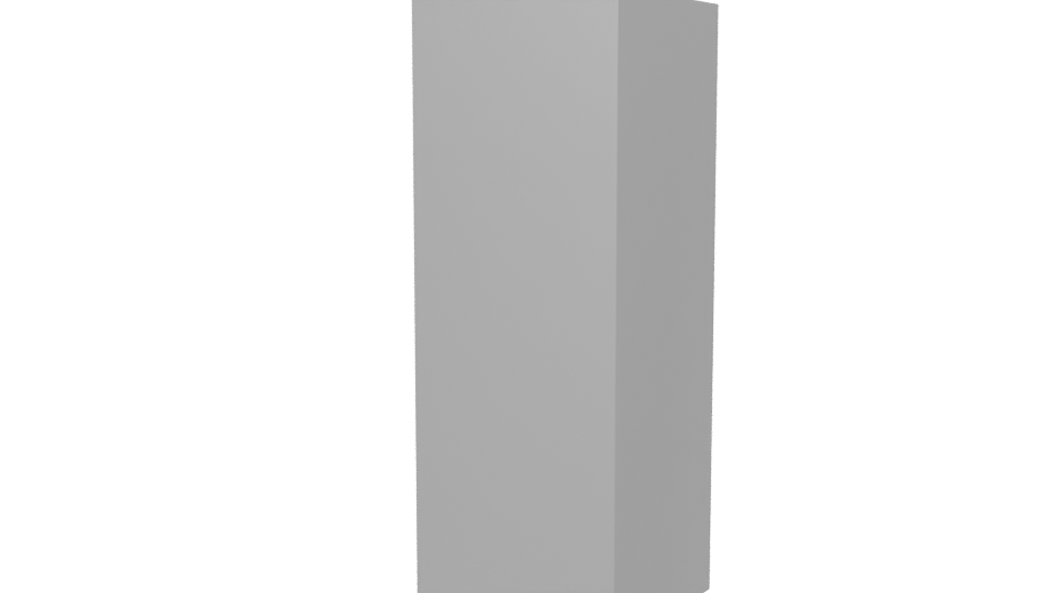 Stylish Refrigerator 3D Model - Professional 3D Model Render 6