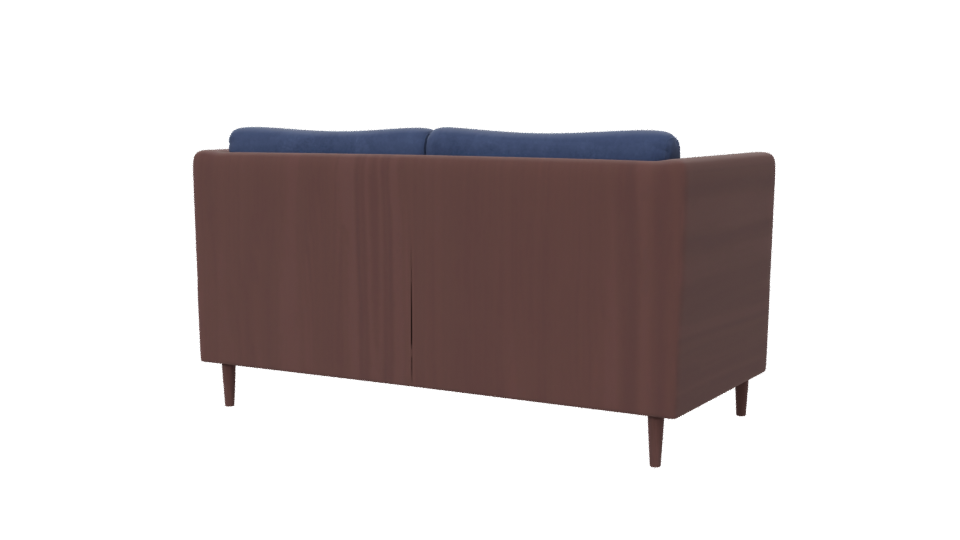 Stylish Two-Seat Sofa Model - Professional 3D Model Render 6