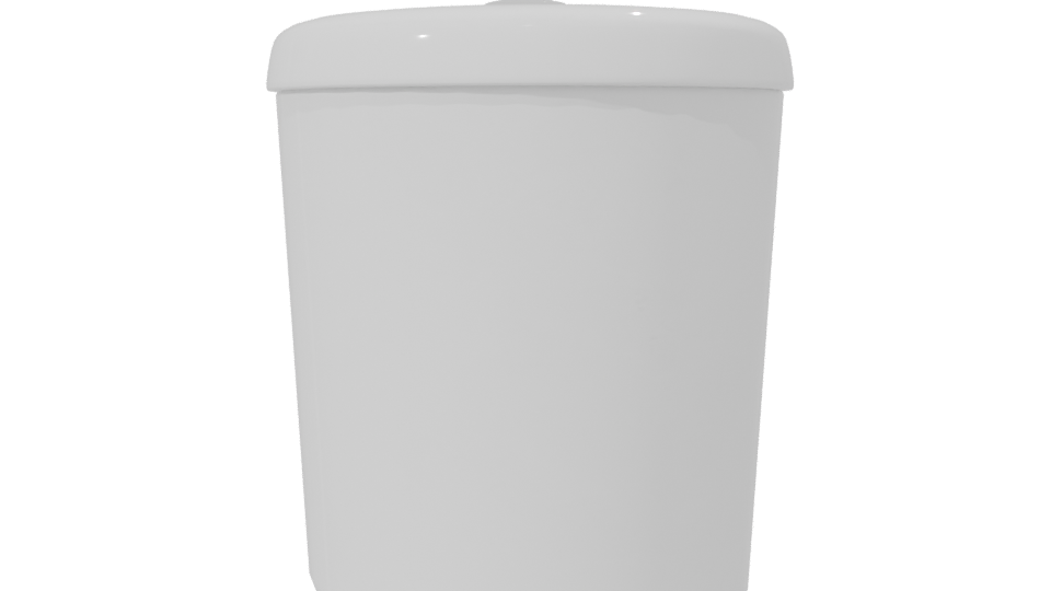 Sleek White Storage Container 3D - Professional 3D Model Render 7