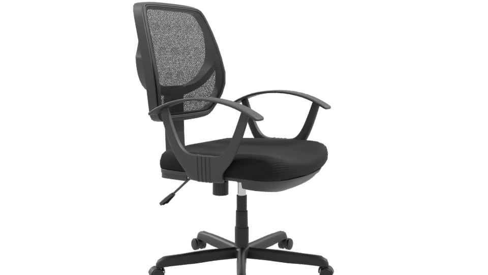 Contemporary Ergonomic Office Chair 3D Model - Professional 3D Model Render 9