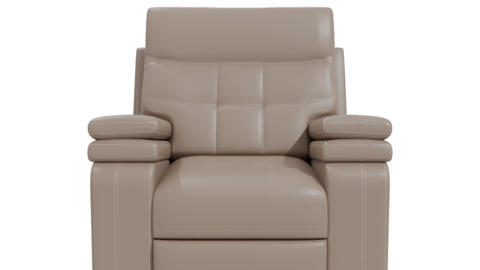 Elegant Modern Recliner Sofa 3D Model - Professional 3D Model Render 11