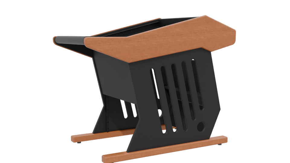 Stylish Shopping Cart 3D Model - Professional 3D Model Render 13