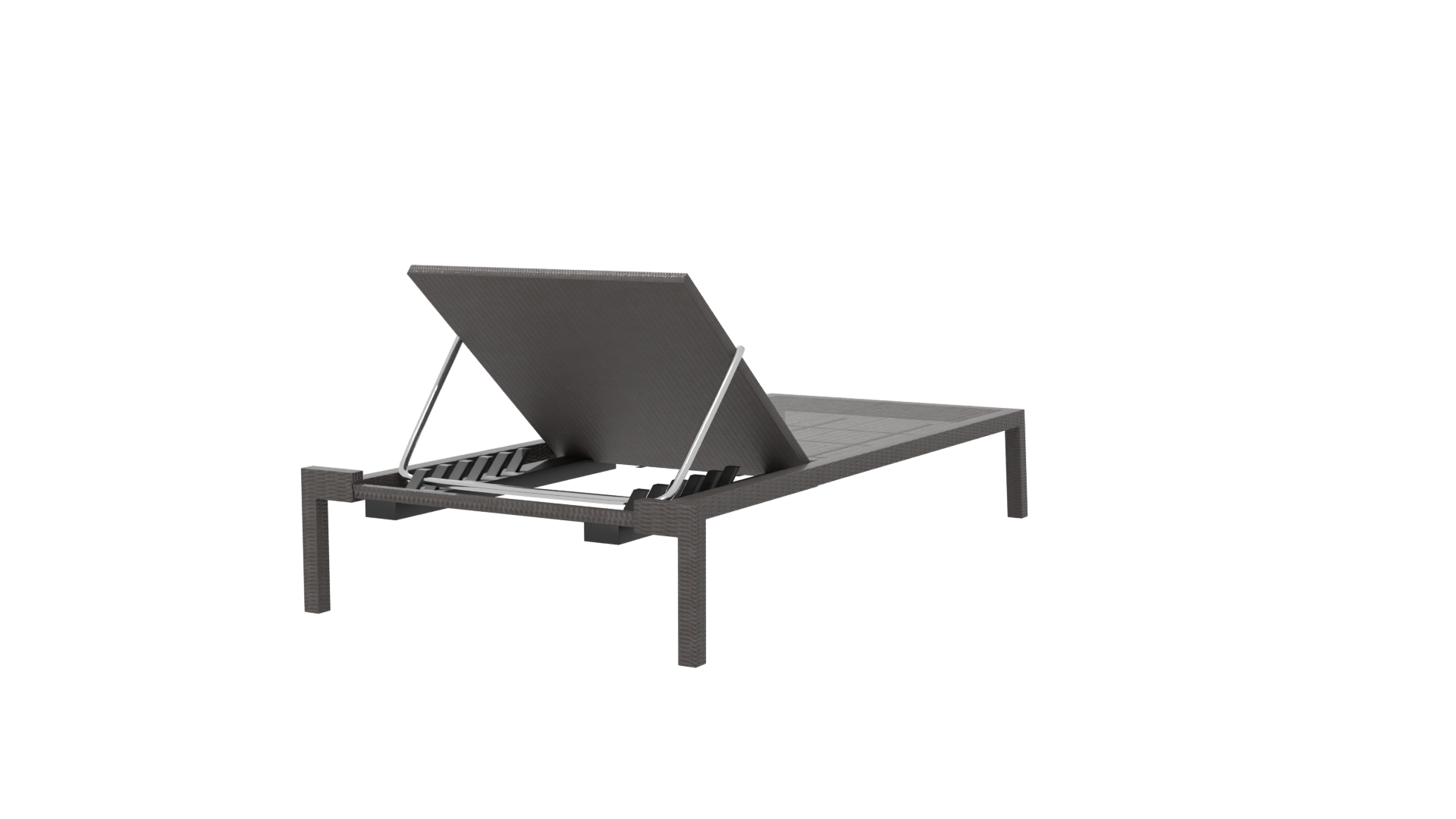 Stylish Outdoor Lounge Chair 3D - Professional 3D Model Render 6