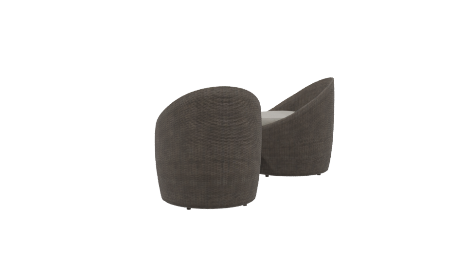 Stylish Outdoor Lounge Set 3D - Professional 3D Model Render 3