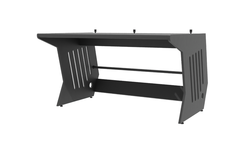 Sleek Modern Office Table 3D - Professional 3D Model Render 12