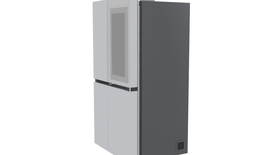 Sleek Refrigerator 3D Model - Professional 3D Model Render 13
