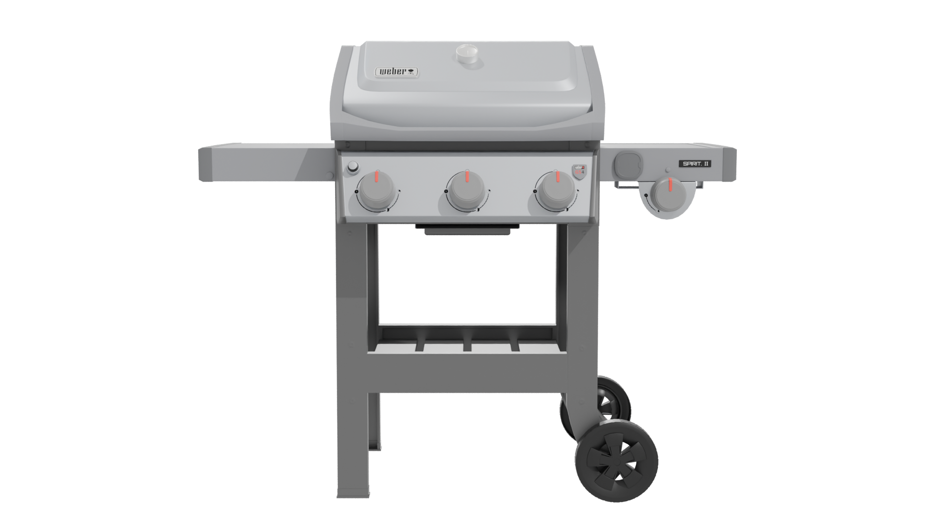 Stylish Outdoor Gas Grill 3D Model - Professional 3D Model Render 11
