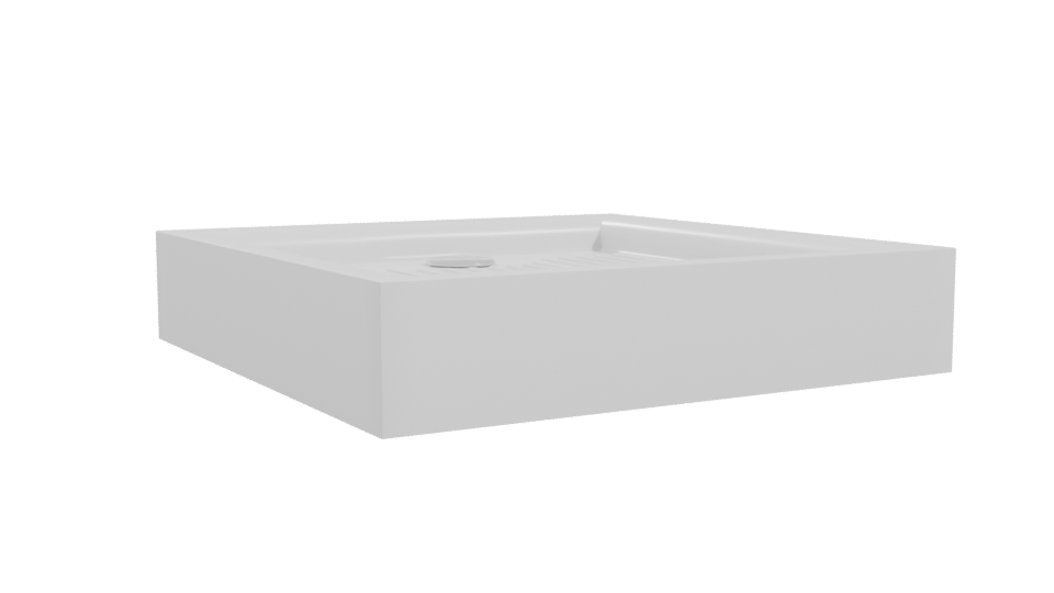 Square Shower Tray 3D Model - Professional 3D Model Render 10