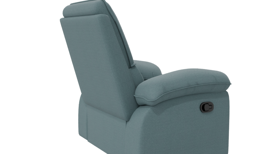 Reclining Armchair 3D Model - Professional 3D Model Render 7