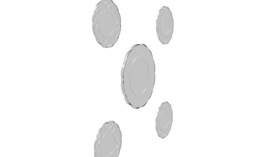 Stylized Decorative Orb Collection - Professional 3D Model Render 3