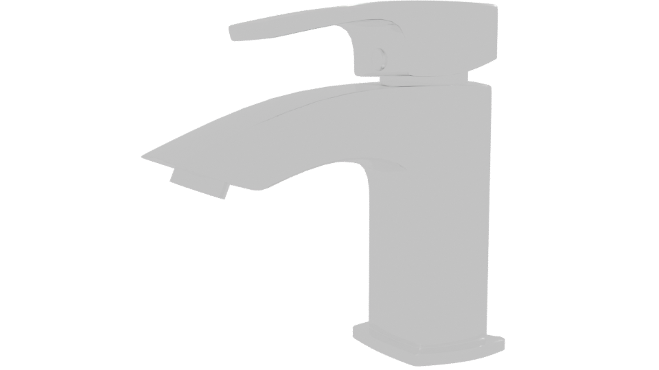 Sleek Modern Wall-Mounted Fixture - Professional 3D Model Render 13