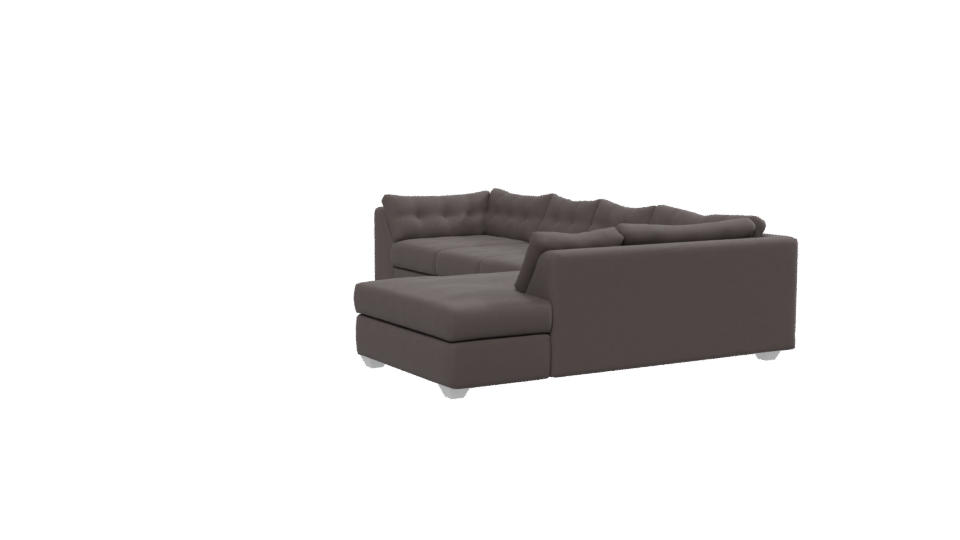 Stylish Modern Sectional Sofa 3D - Professional 3D Model Render 13