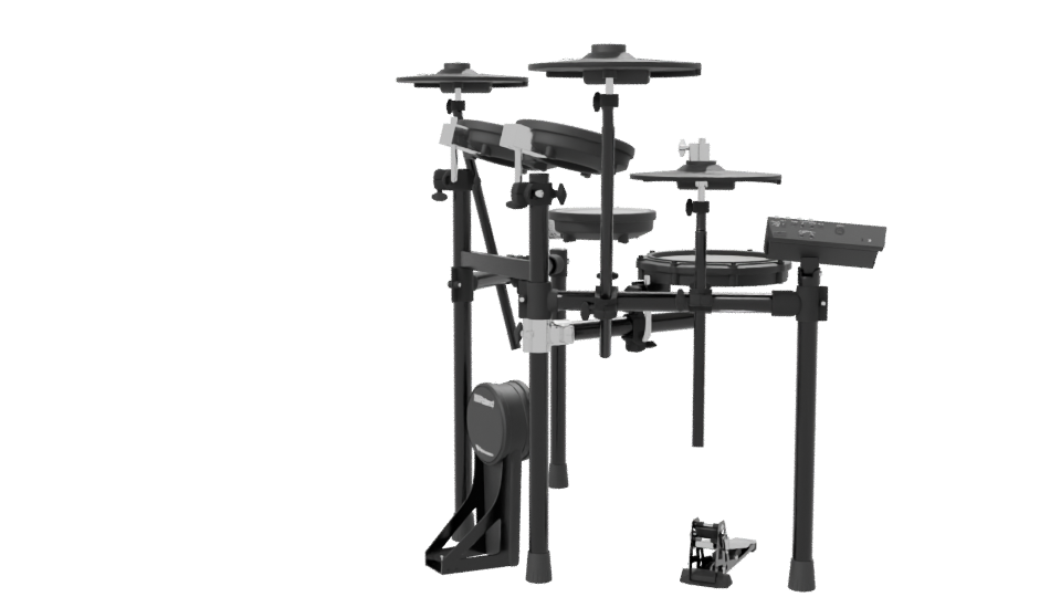 Electronic Drum Set Model 3D - Professional 3D Model Render 7