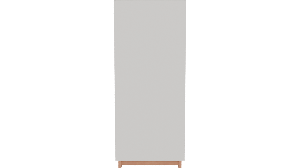 Minimalist Glass Display Cabinet 3D - Professional 3D Model Render 5