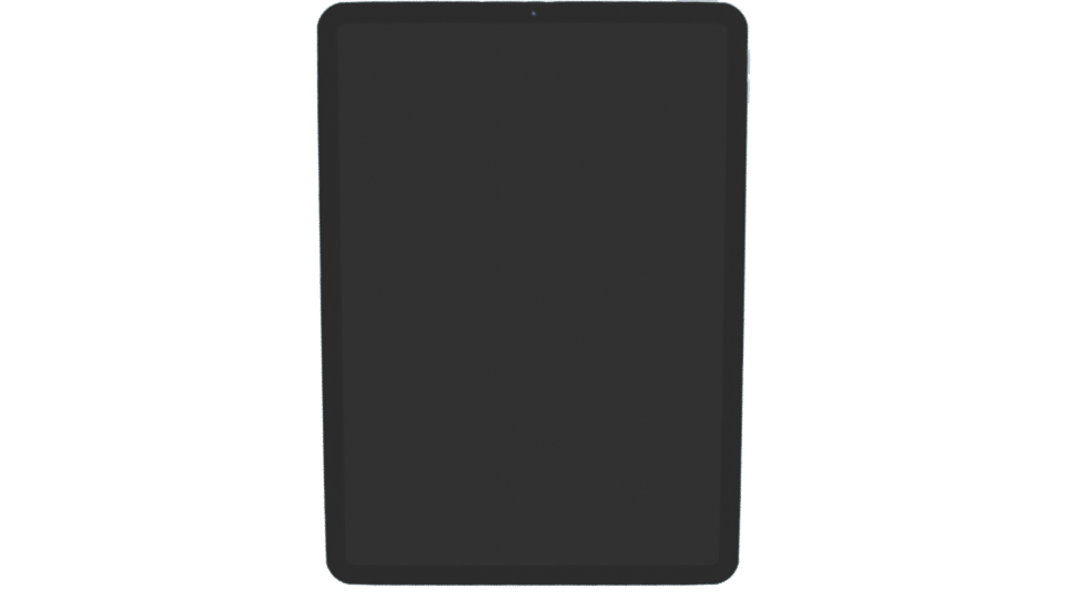 Sleek Modern Tablet 3D Model - Professional 3D Model Render 11