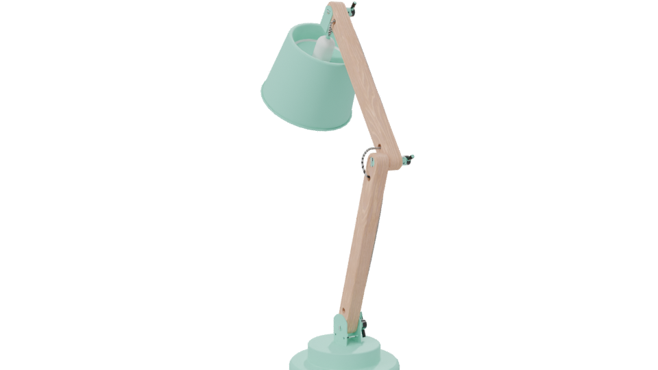 Stylish Desk Lamp 3D Model - Professional 3D Model Render 7