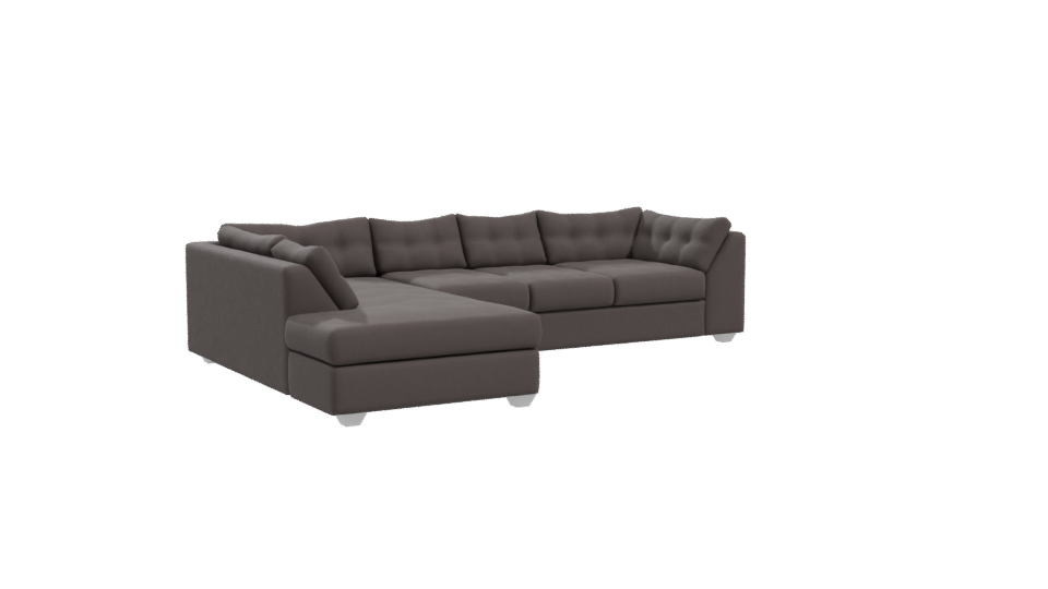 Contemporary Sofa Sectional Model - Professional 3D Model Render 10