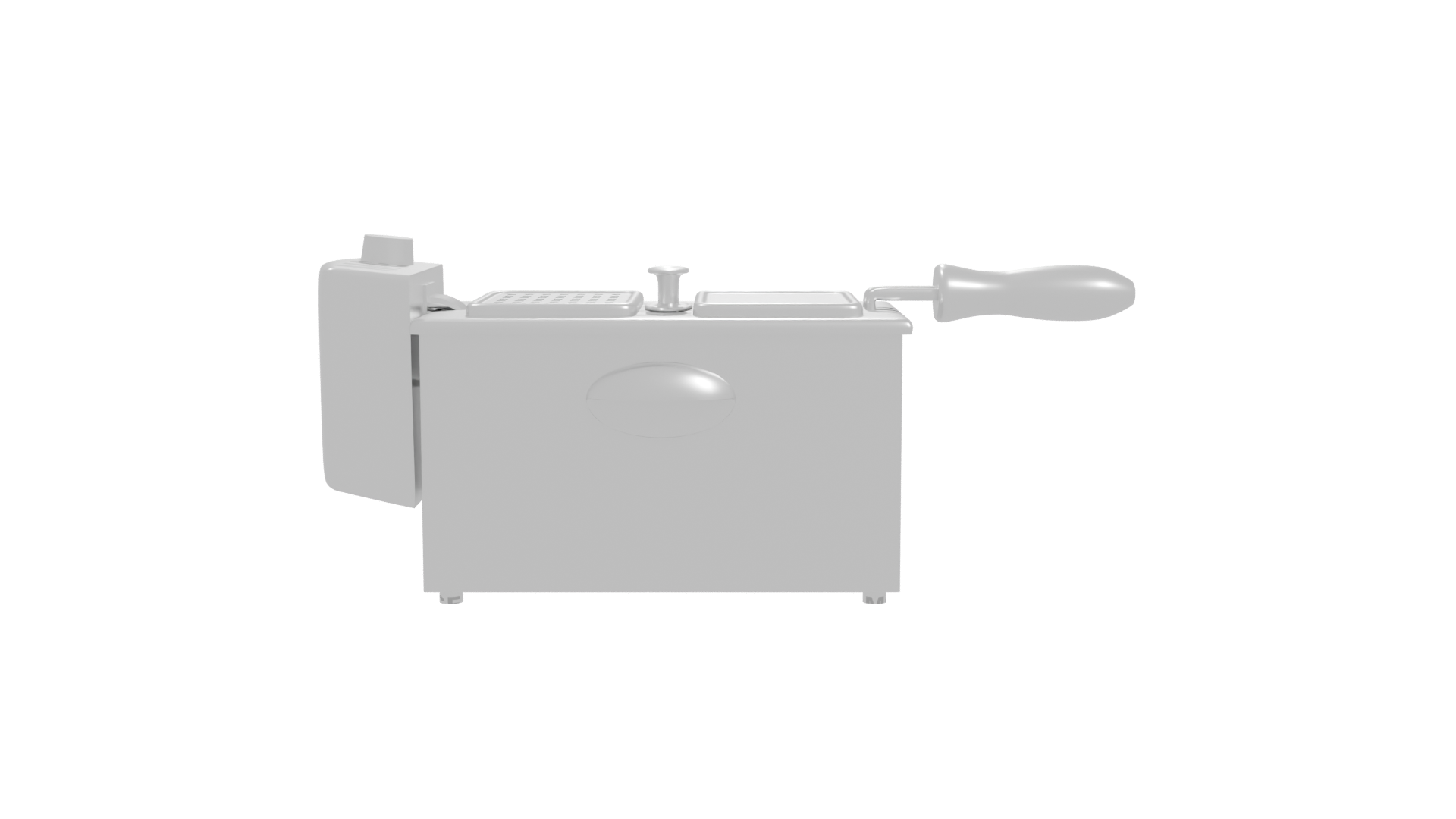 Freidora Milos 3 Litros 3D Model - Professional 3D Model Render 11