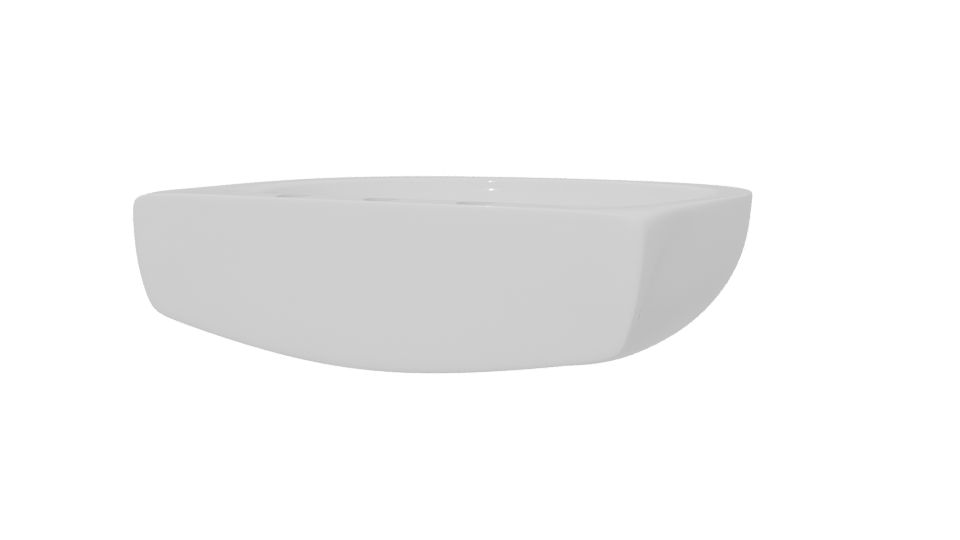 Stylish Modern Bathtub 3D Model - Professional 3D Model Render 6