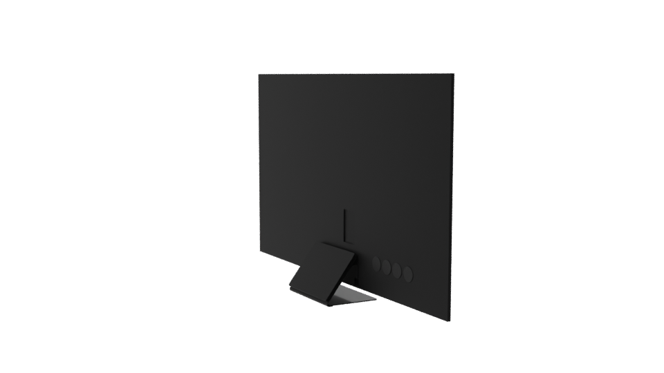 Sleek Modern Television 3D Model - Professional 3D Model Render 7