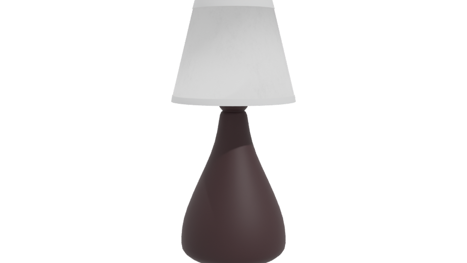 Stylish Modern Table Lamp 3D - Professional 3D Model Render 11