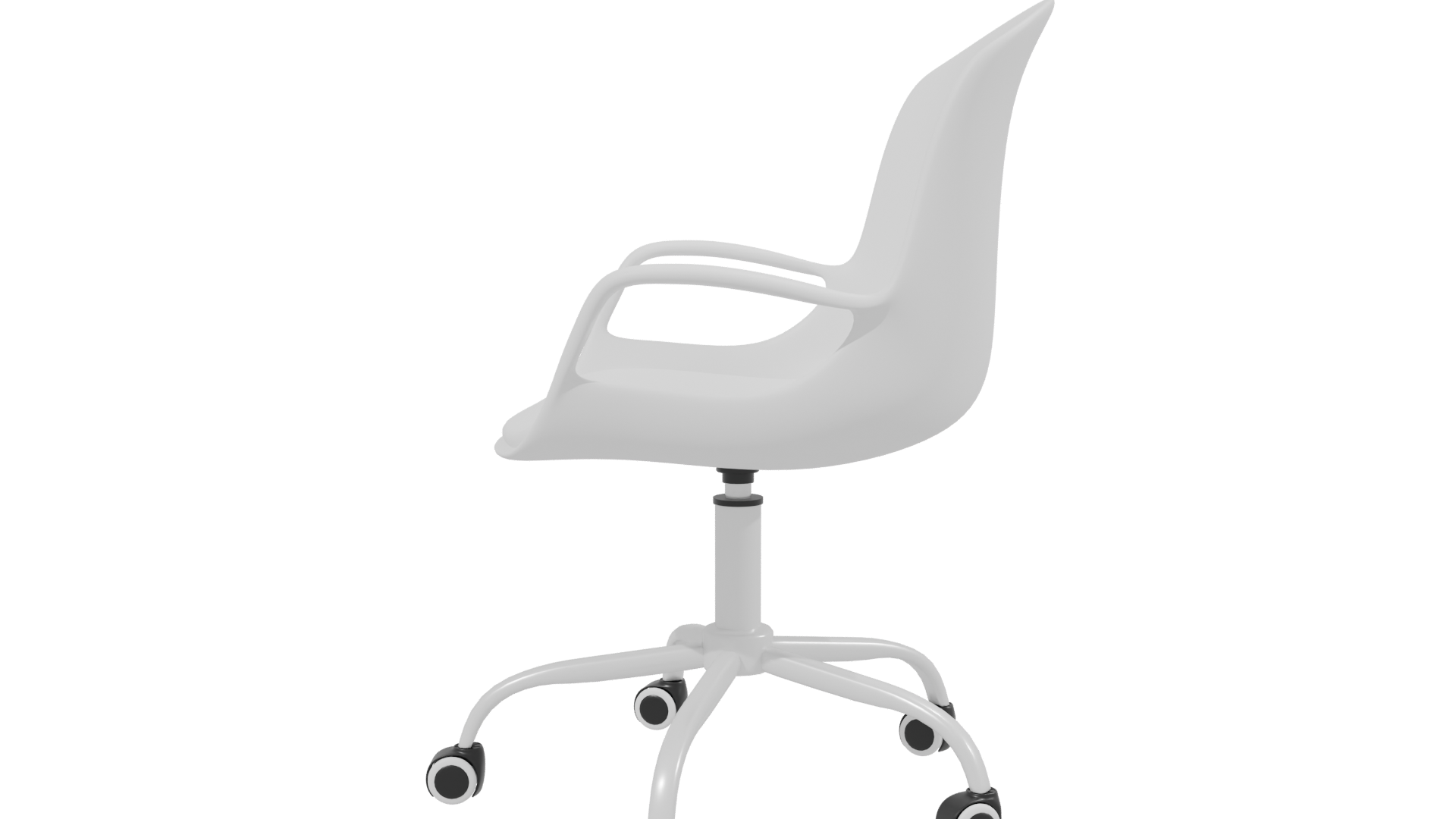 Sleek Modern Office Chair 3D - Professional 3D Model Render 14