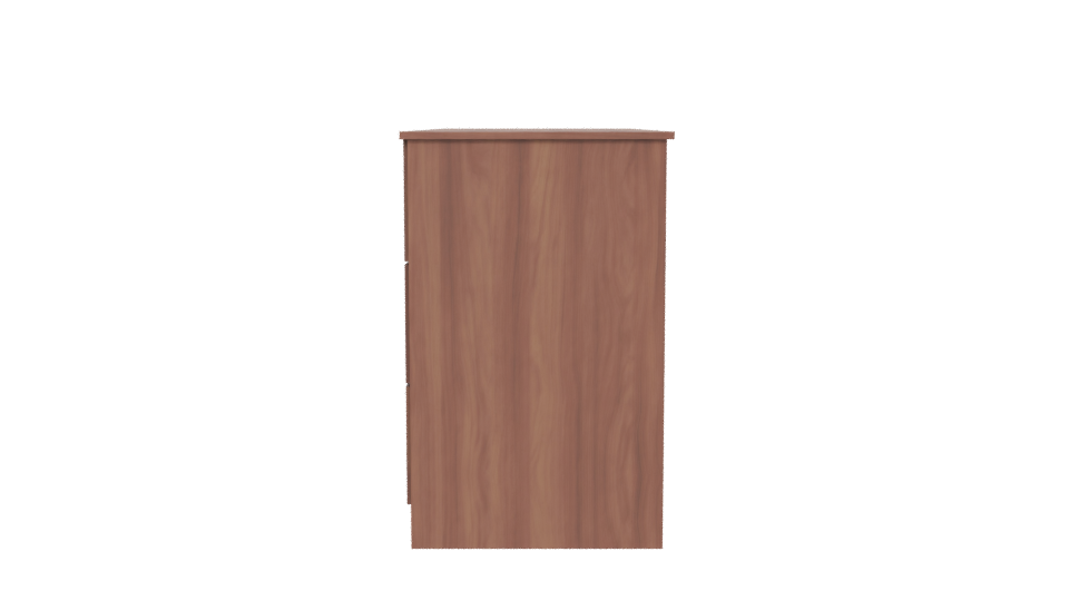 Modern Wooden Dresser 3D Model - Professional 3D Model Render 2