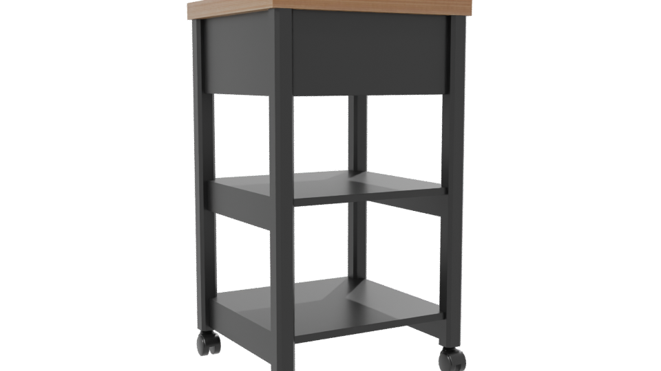 Isla Americana Miami Negra 3D Model - Professional 3D Model Render 7