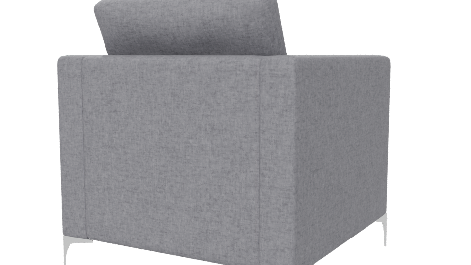 Modern Gray Sofa Marina 3D - Professional 3D Model Render 6