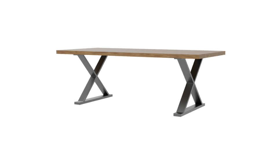 Stylish Modern Dining Table 3D - Professional 3D Model Render 6
