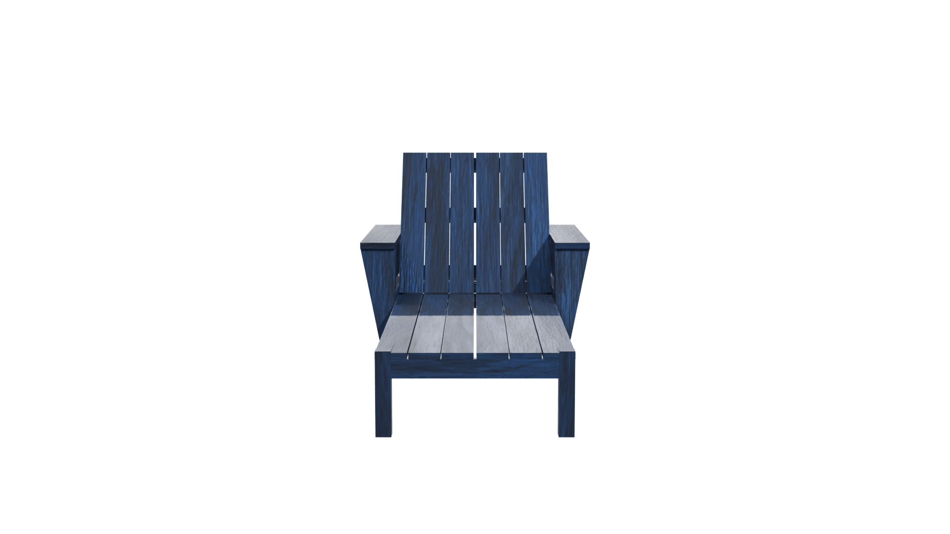 Stylish Outdoor Lounge Chair 3D - Professional 3D Model Render 11