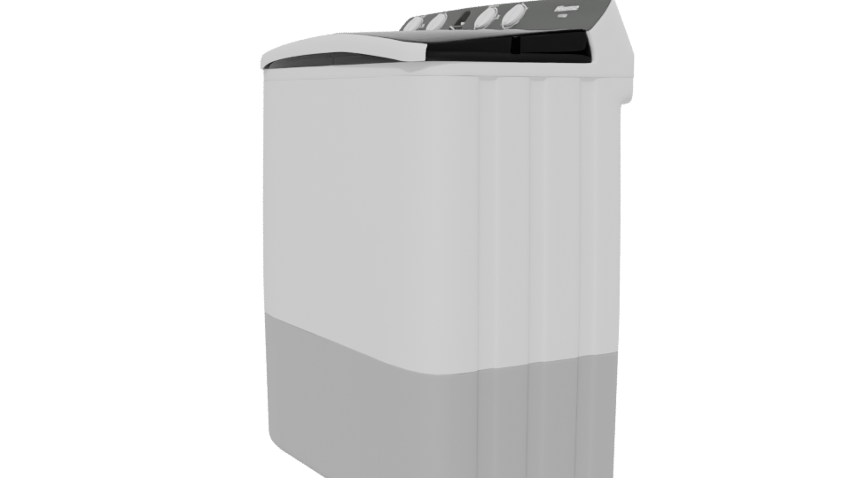 Hisense Washing Machine Model 3D - Professional 3D Model Render 13