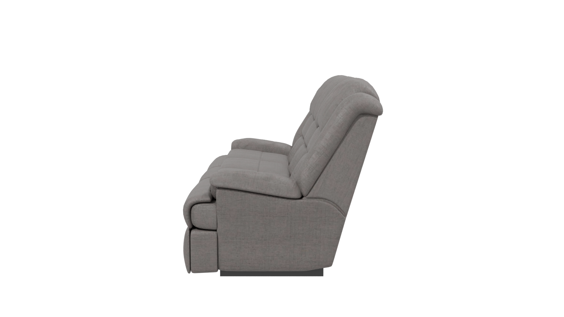 Stylish Reclining Sofa 3D Model - Professional 3D Model Render 2