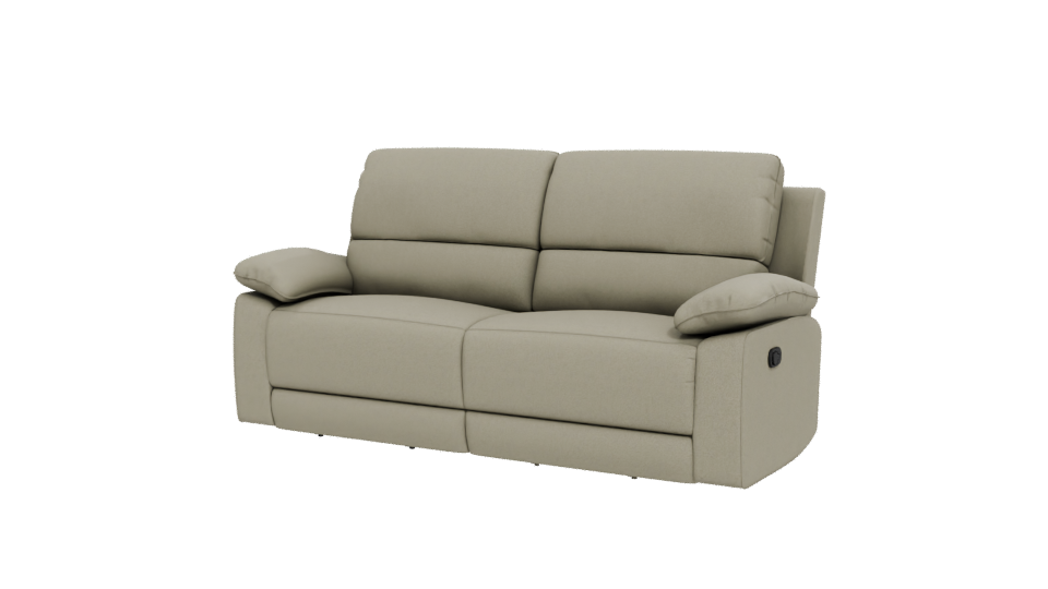 Cozy Reclining Sofa 3D Model - Professional 3D Model Render 12
