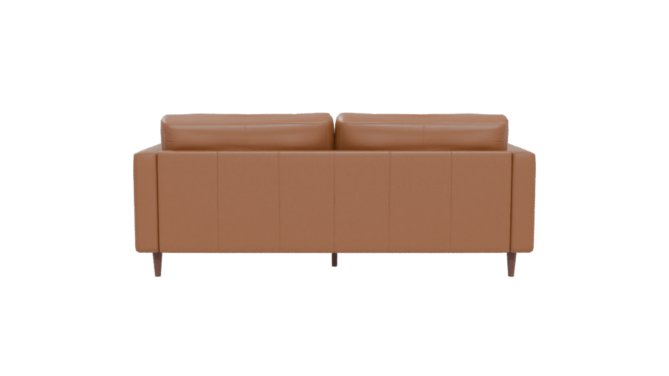 Modern Leather Sofa 3D Model - Professional 3D Model Render 5