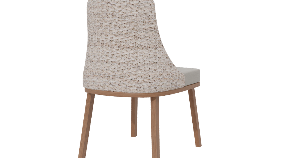 Contemporary Lounge Chair Model - Professional 3D Model Render 6