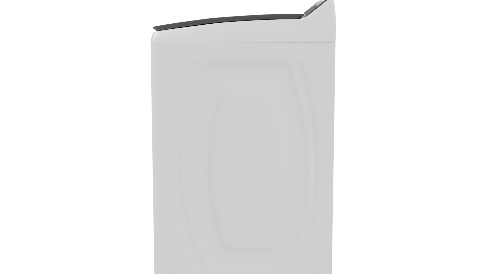 Top-Load Washing Machine 3D Model - Professional 3D Model Render 2