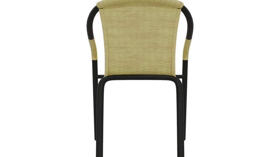 Stylish Outdoor Chair Model - Professional 3D Model Render 5