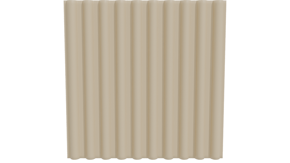 Textured Vertical Panel Model - Professional 3D Model Render 11